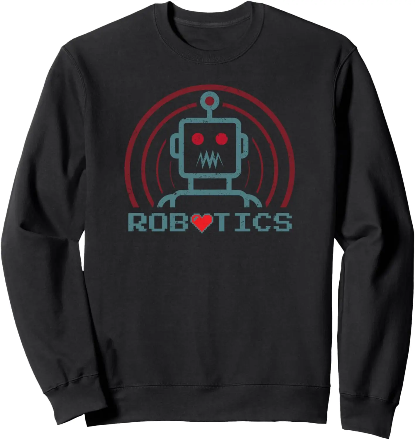 

Vintage Robotics With Heart #4 - Cool Robots Enthusiasts Sweatshirt