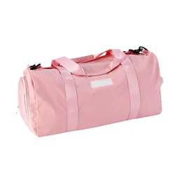 Bolsa de lona impermeable con compartimentos para zapatos y ropa húmeda, bolsa pequeña para escapada de fin de semana para mujer, Gimnasio Deportivo