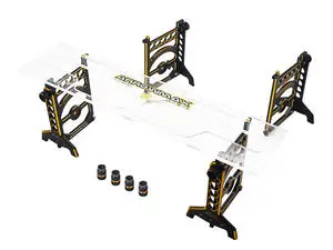 Original ARROWMAX AM-171040-LE Set-Up System For 1/10 Touring Cars With Bag Limited Edition Rc Tool