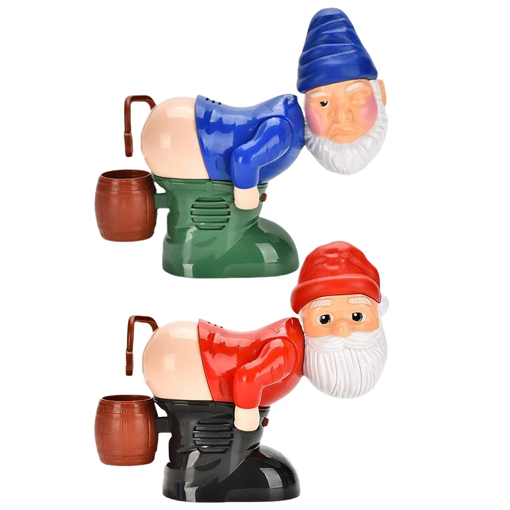 Santa Claus Bubble Machine Christmas Gnomes Bubble Machine Funny Bubble Blower Automatic Fart Bubble Blower Toy Party Favors