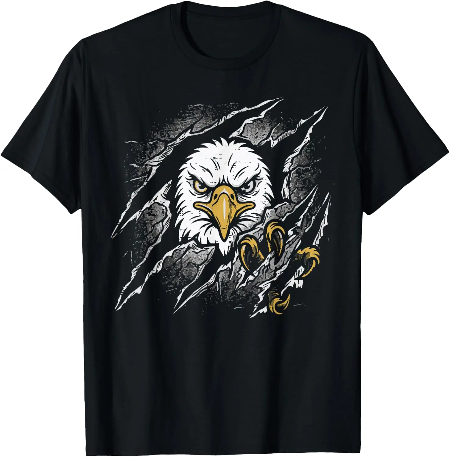 Eagle Kids Boys Girls Youth Teen Women Men T-Shirt Stylish, Breathable, 100% Cotton Short-Sleeve Tee With Fun, Humorous