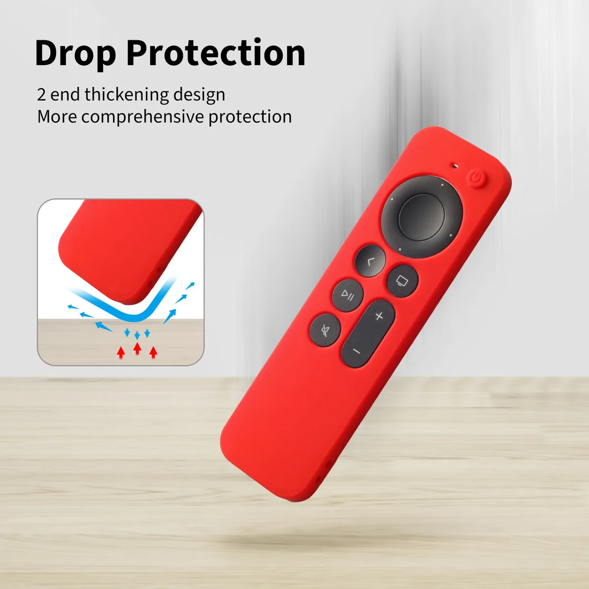 For Apple Siri TV 4K Series, 2nd, 3rd, 6th, and 7th Generation Remote Control Protective Case, New Design