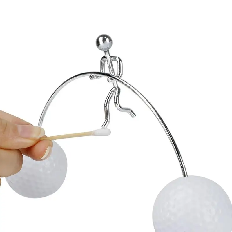 Swing Kinetic Balancing Toy Science Psychology Dynamic Motion Toys Rotating Mini Decompressive Gadgets Golf Ball Balancing