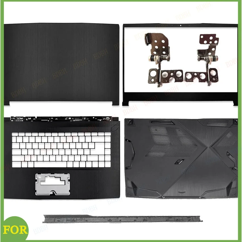 

Новый корпус для ноутбука GF63 65 MS-16R1 16R3 16R4 16R5 16R8 WP65 WF65: задняя крышка ЖК-дисплея, передняя рамка, палмрест, нижняя часть корпуса, крышка шарниров