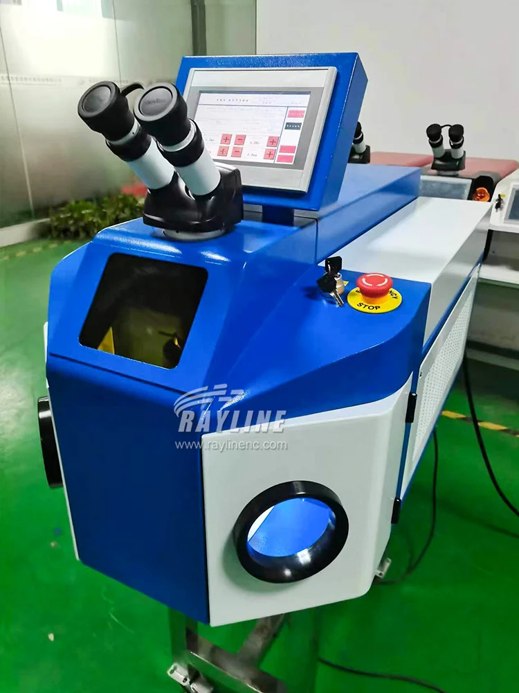 200w 120J Desktop Laser Welding Machine for Jewelry With Microscope YAG Laser Soldering Welder for Gold Silver Dental Watch