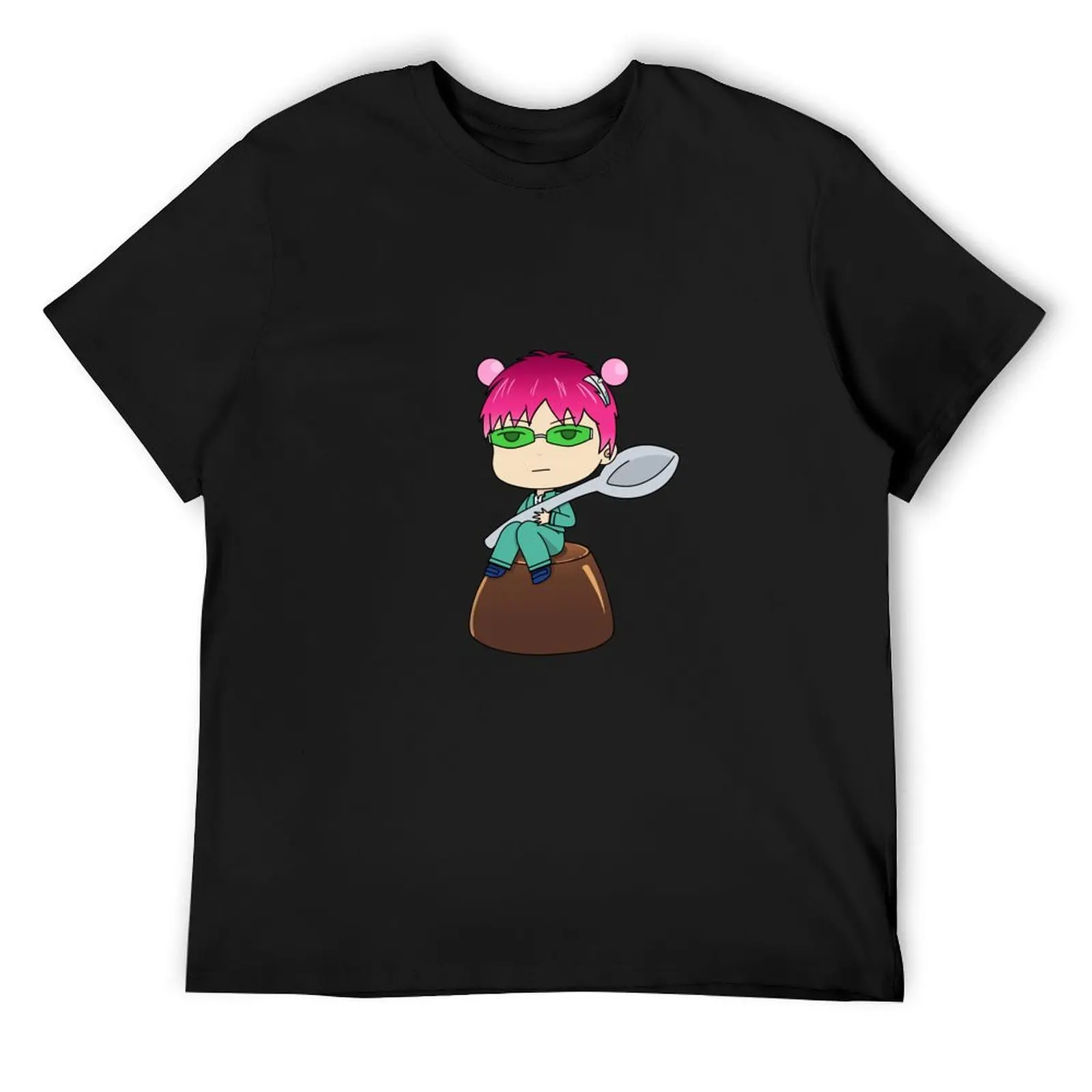 

Saiki K. Coffee Jelly T-Shirt korean fashion oversized graphic tee compression shirt men