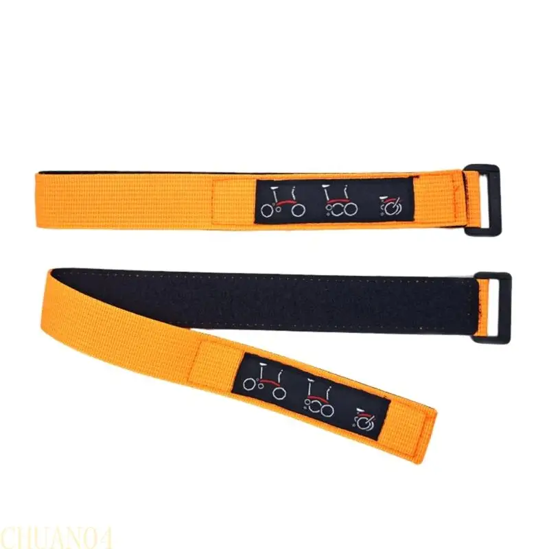 

A1A2 Light Weight Folding Bike Binding Belt Tear Resistant Nylon Strap Replacement Bicycles Frame Wheel Fixed Strap