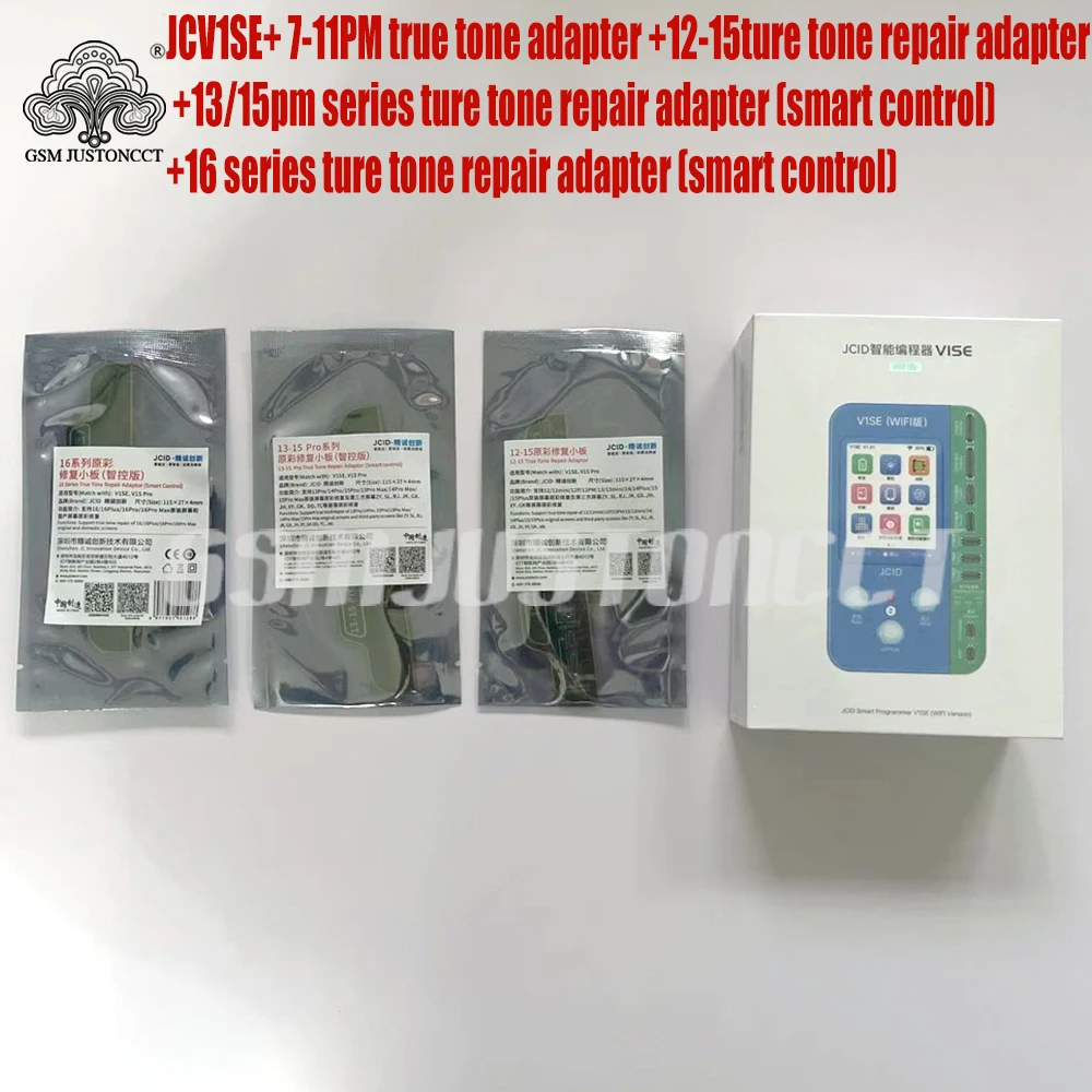 

JC JCID V1SE Programmer Ture Tone Screen Repair for iPhone 7-16 Pro Max Original Color Quick Restore Board Battery Repair Tool