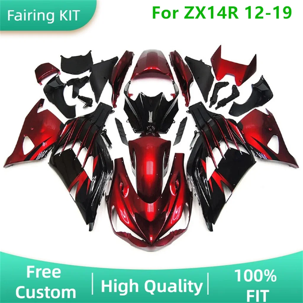 Motorcycle Fairing kit for Kawasaki ZX14R 12 13 14 15 16 17 18 19 ZX-14R 2012-2017 2018 2019 Rebuild Street Sport Bodywork Parts