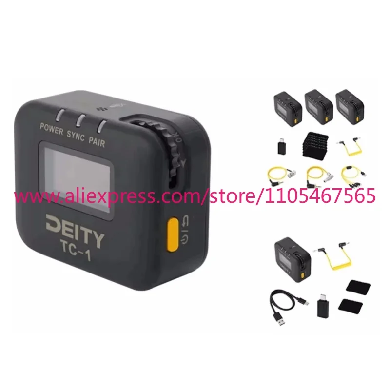 1PCS DEITY TC1 TC-1 KIT Wireless Time Code Box Generator Microphone Time Code Generator for Video Encoding Live Streaming