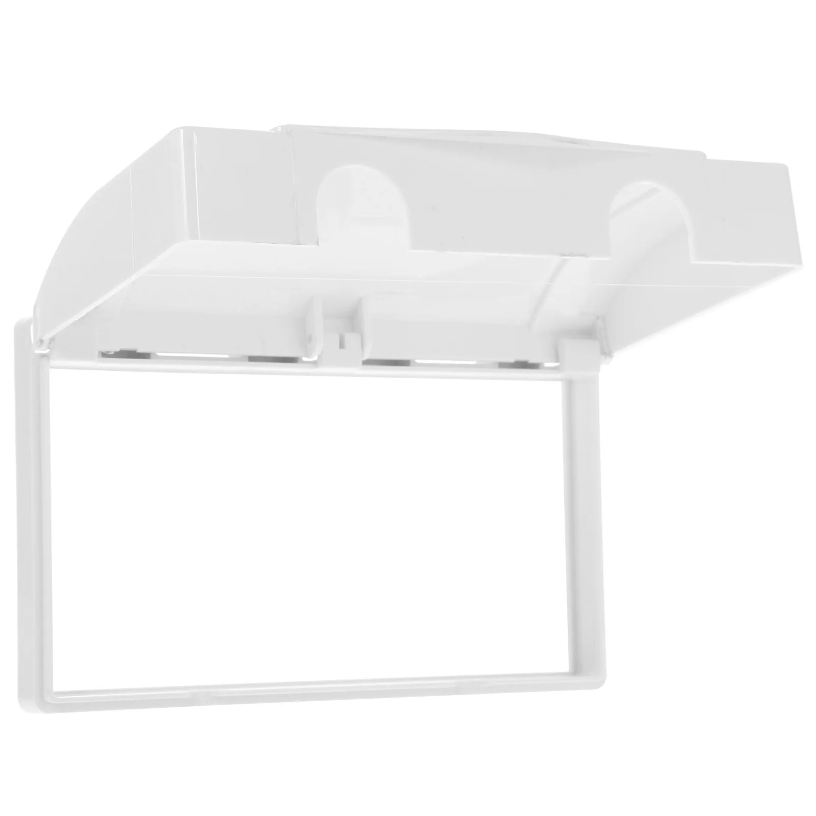 

Plastic Outlet Cover Weatherproof Electrical Box Dual Slot Kitchen Bathroom Plug Covers for Electrical Outlets