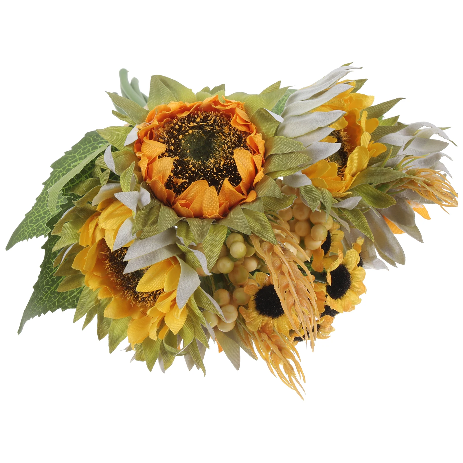 

Simulation Sunflower Decor Cloth SunflowerFlower Arrangement Supplies Home Wedding Decoration Sunflower Bouquet Props