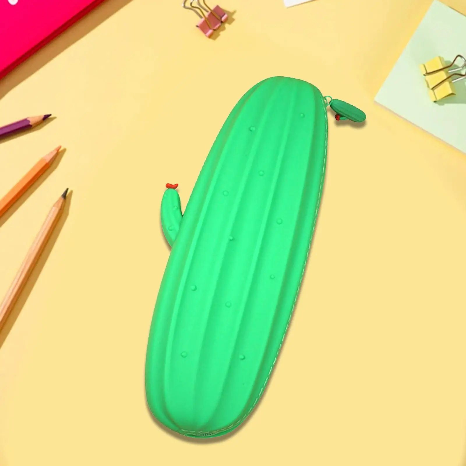 Silicone Pencil Case Waterproof Pencil Bag Pen Marker Holder for Students