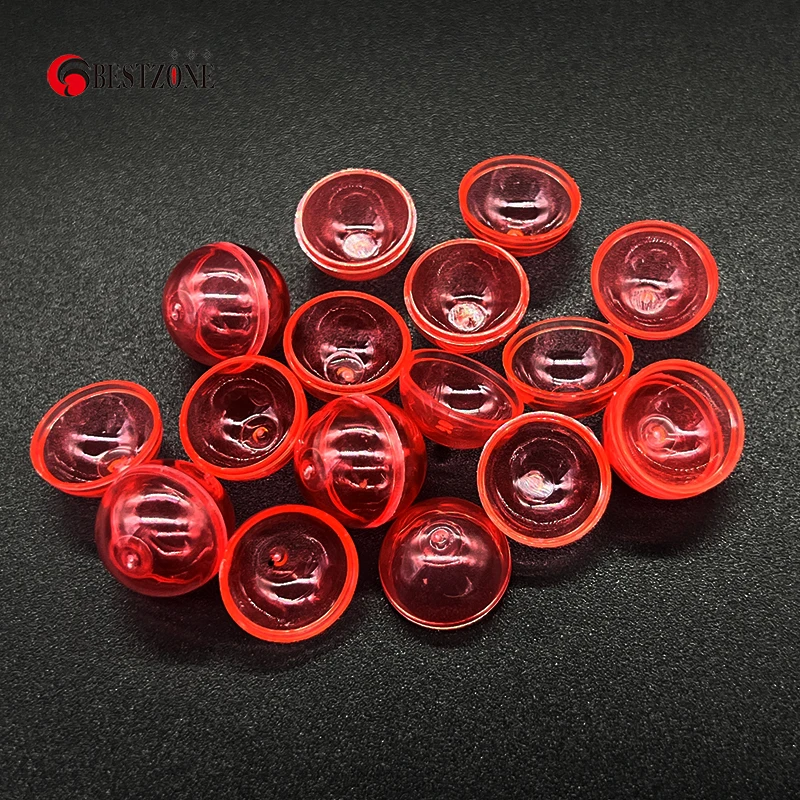 2000Pcs/Lot 0.67/0.68Inch Very Small 17MM Mini Tiny Empty Plastic Balls Capsule Toys Surprise Ball Container Prop Paintball