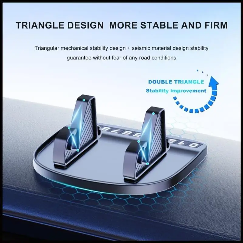  Car Dashboard not  Slip Phone Pad multiple  use Holder with Universal Rotating Phone Stand Multifunction  Vehicle Phone Bracket