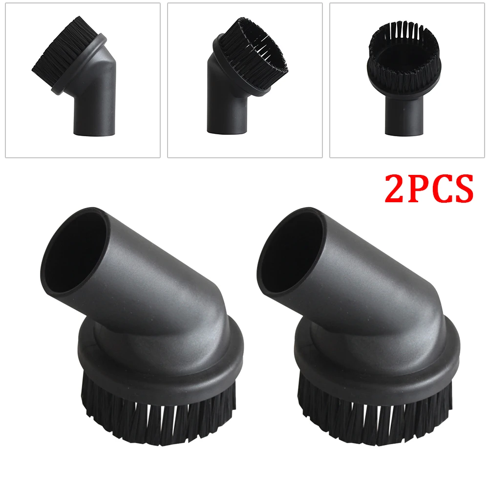 

2pc For For Nilfisk 35mm Compatible Vacuum Cleaner Dusting Tool Round Brush Clean Floor Efficient And Easy To Use