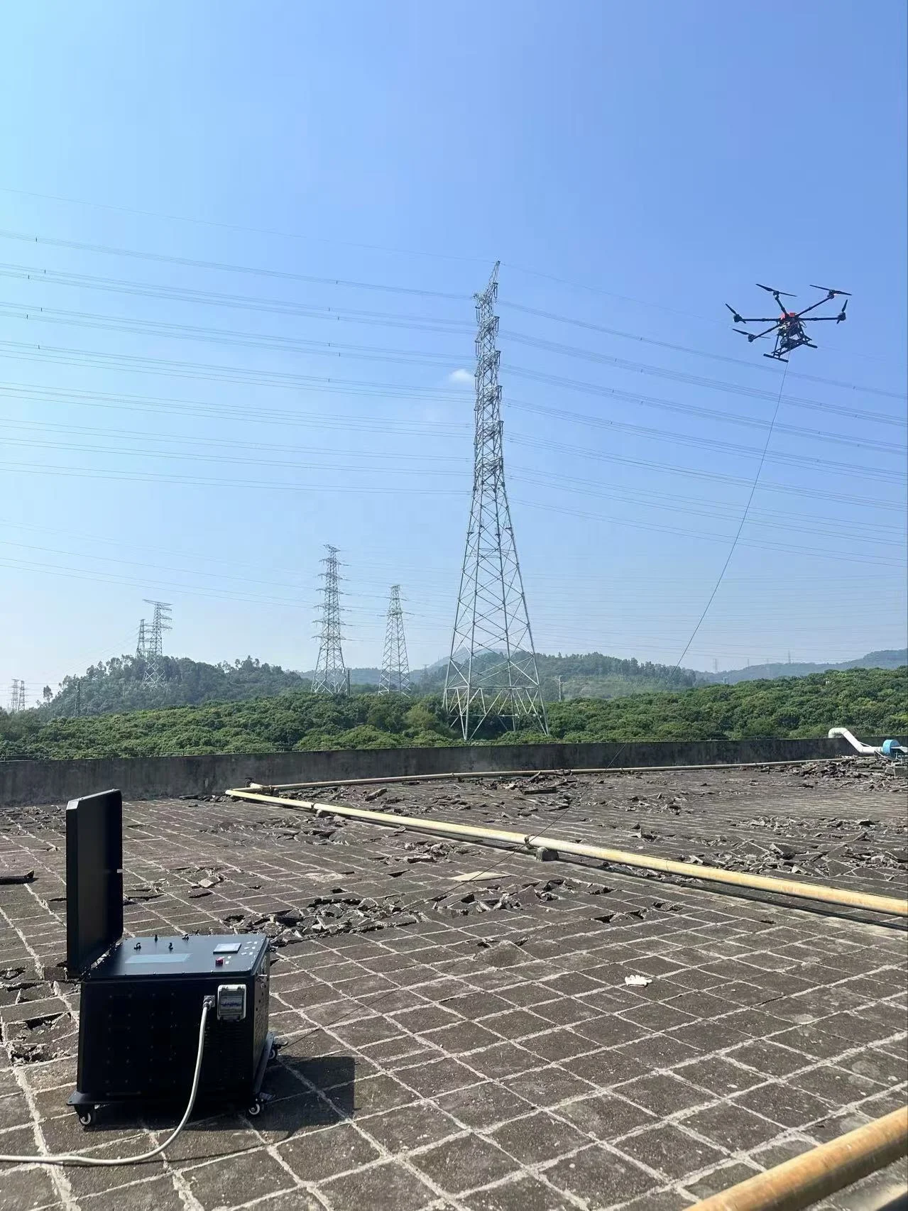 Tethered  Cost-effective Emergency Lighting Industry Customized Surveying and Mapping Inspection and Ultra-long Battery