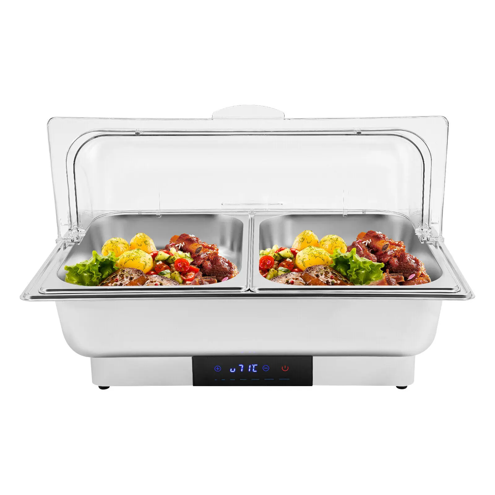 

Электрический подогреватель для кейтеринга из нержавеющей стали, набор для подогрева еды