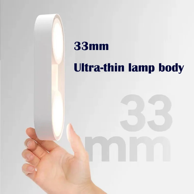 جودة عالية LED رقيقة جدا سطح شنت النازل الإبداعية 2 رئيس 3 رئيس 4 رئيس لا فتح الاستجماتيزم لا الضوء الرئيسي AC85-265V
