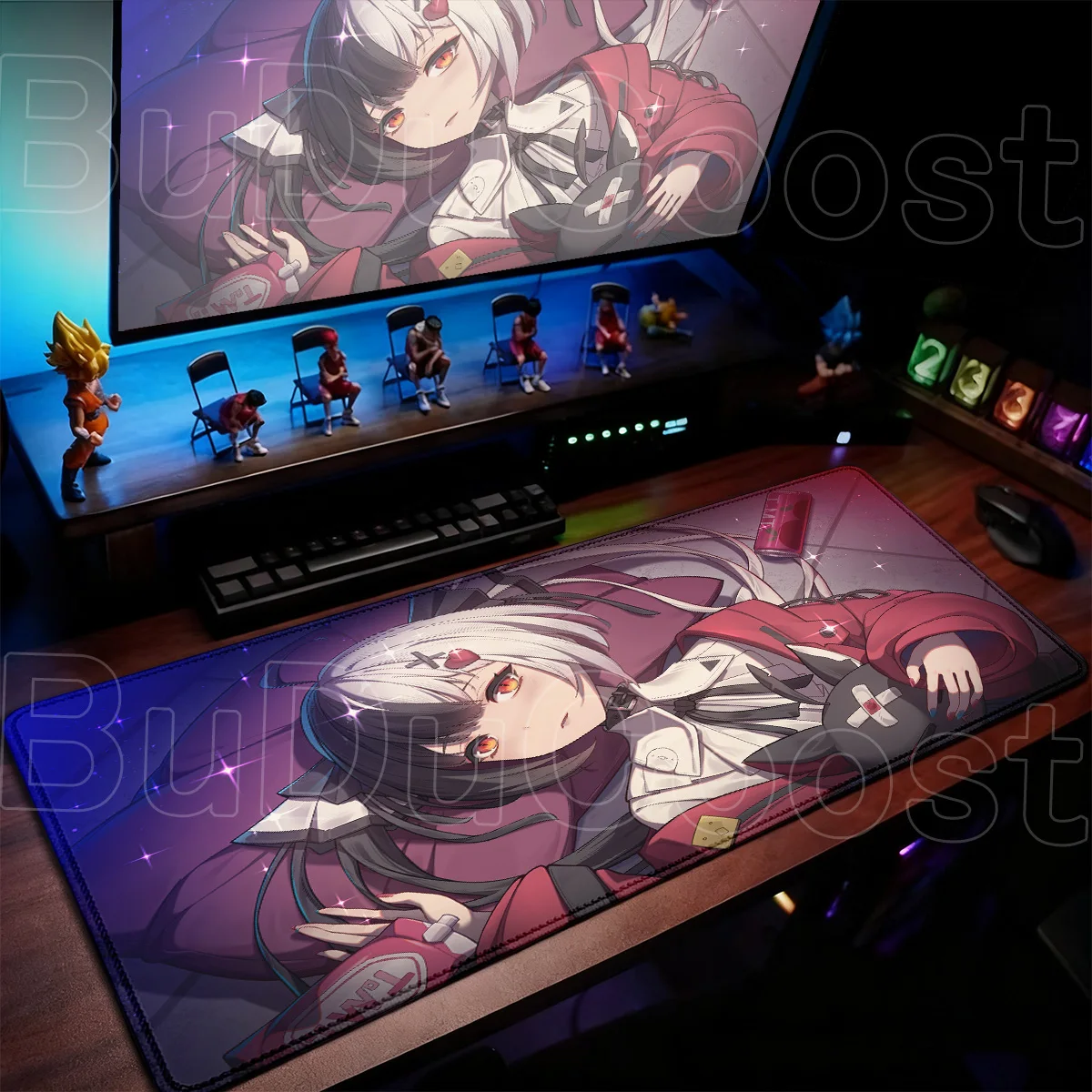 Computer HD Printing Rubber E-sport Gaming Desktop Mats 2026 New Hot Neverness to Everness Lacrimosa NTE Mouse Pad Cute Girl Rug