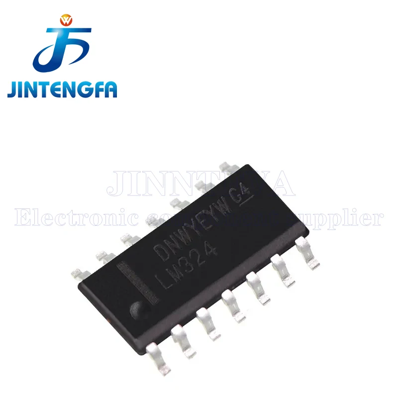 10PCS LM324 LM324N LM324AN DIP-14 LM324DR LM324ADR LMV324AIDR SOIC14 LM324PWR LM324APWR LMV324IPWR TSSOP Operational Amplifiers