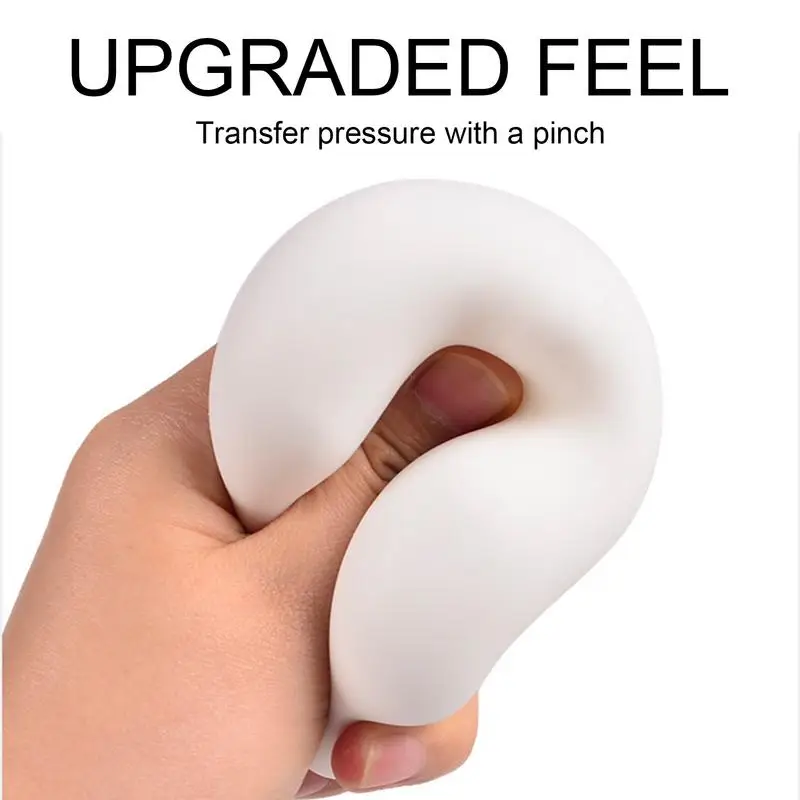 Soft Tofus Squishys Mochi Toys Decompressions Stretch Stress Ball For Kids Adult Anti Stress Fidget Toys Christmas Gifts