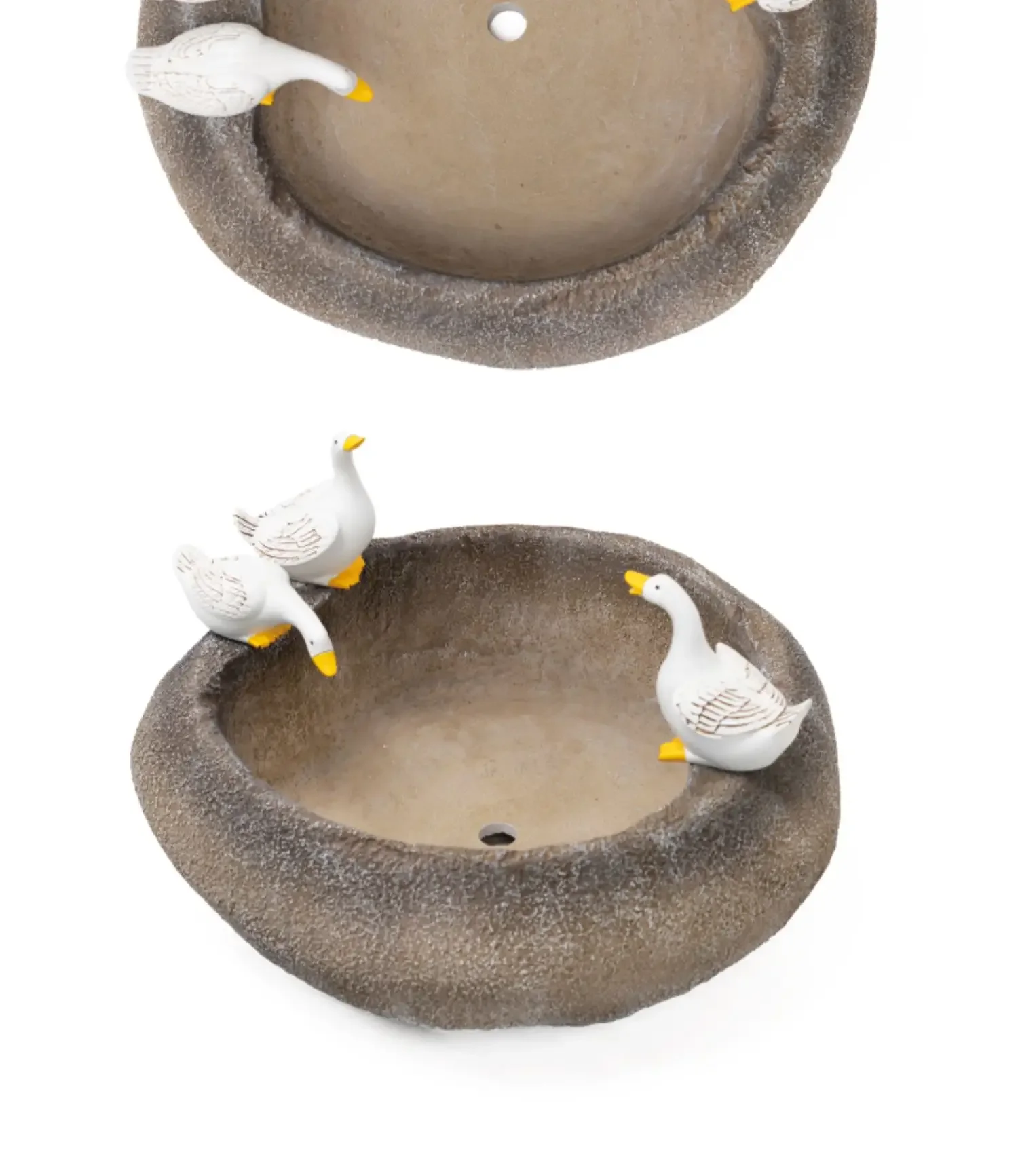 

Outdoor courtyard creative duck flowerpot balcony landscape garden layout landscaping ornaments