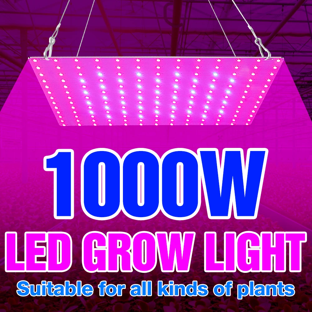 

1000W Plant Lamp Led Grow Lamp Full Spectrum Greenhouse Grow Ligth Led Quantum Board Hydroponics Growing System Flowers Seeds