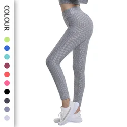 Women Yoga Leggings High Performance Sports Tights Yoga Pants Women with Butt Lifting Effect Multi Color Seamless Leggings