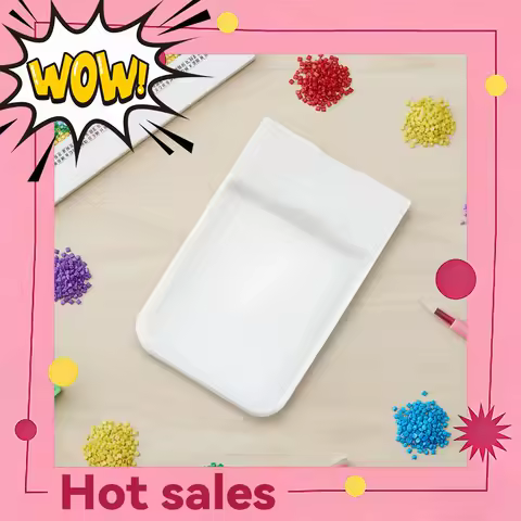 Multi-Colored Diamond Painting Tray Organizer with Storage Box Diamond Painting Drill Plate Accessories and Tools for DIY Crafts