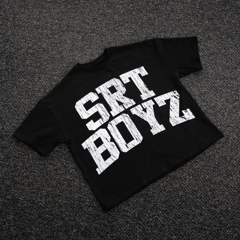 

New Trendy Classic Short Sleeves Letter Print Summer Casual Most Wanted Tee Harajuku Retro Hip Hop Unisex Oversized Streetwear