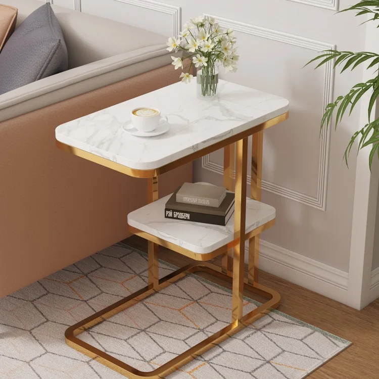 

Mini small coffee table Living room Modern Side cabinet Balcony storage Light luxury