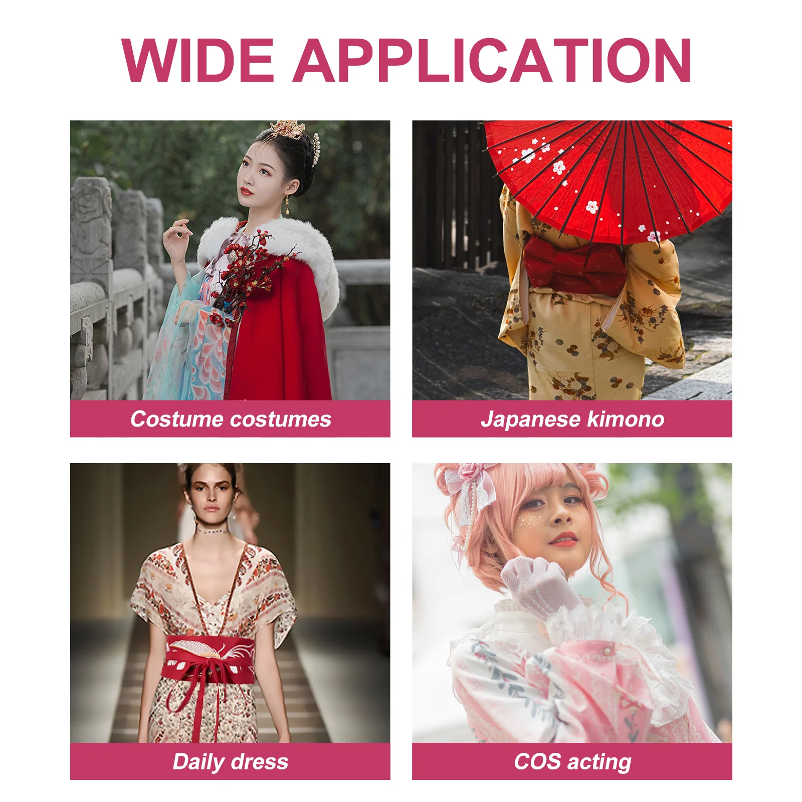 1pc Ethnic Style Tassel Waist Belt Kimono Waistband High-Quality Fabric Braided Rope Women Waist Belt Fashion Clothes Accessory