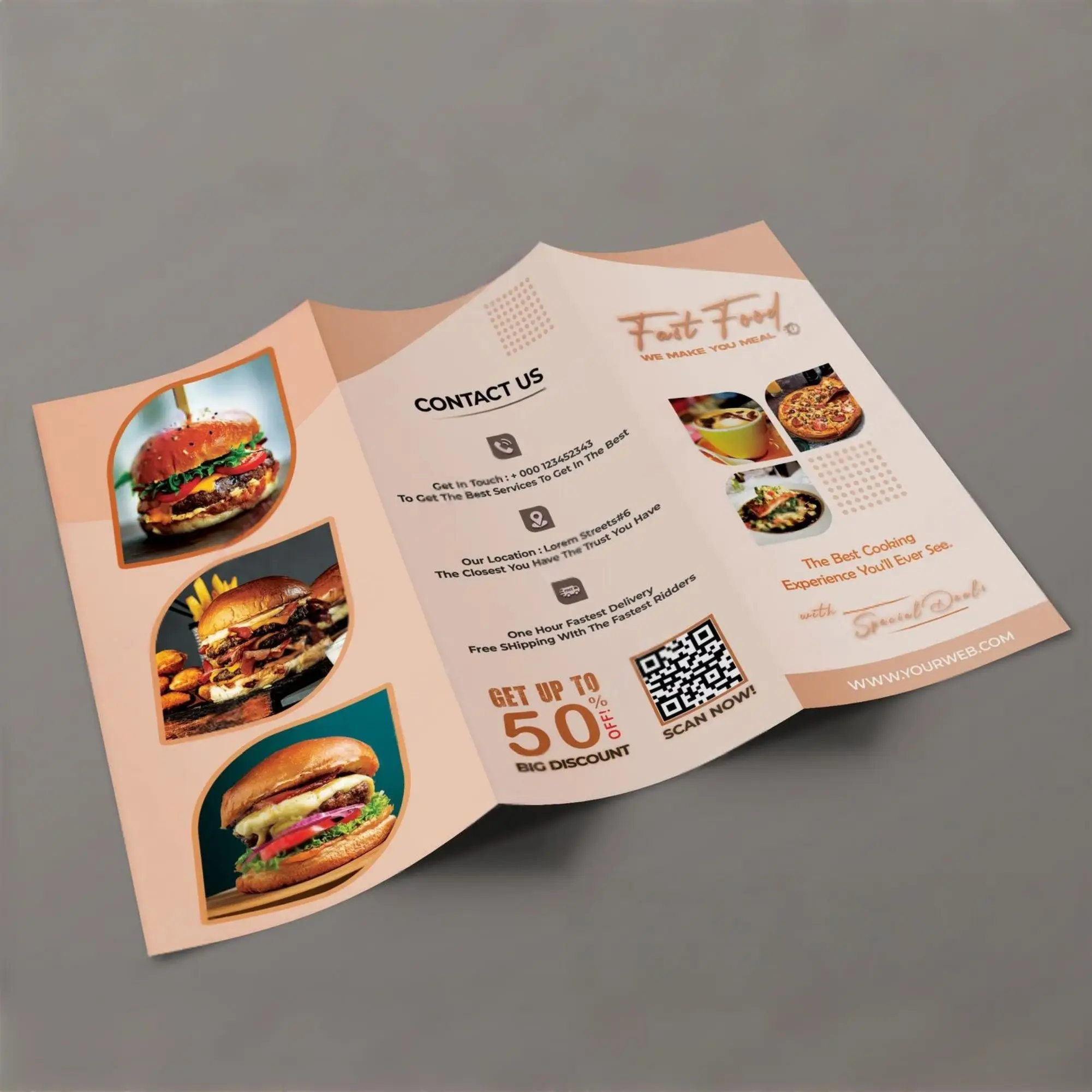 Custom Matte PVC Menu Card Personalized Food Price List Display Stand Sign For Restaurant Cafe Milk Tea Dessert Shop