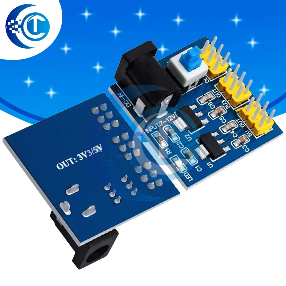 1PCS Multi‑Output DC‑DC Power Module, 10V to 3.3V 5V 10V Voltage Conversion Step‑down Regulator Board