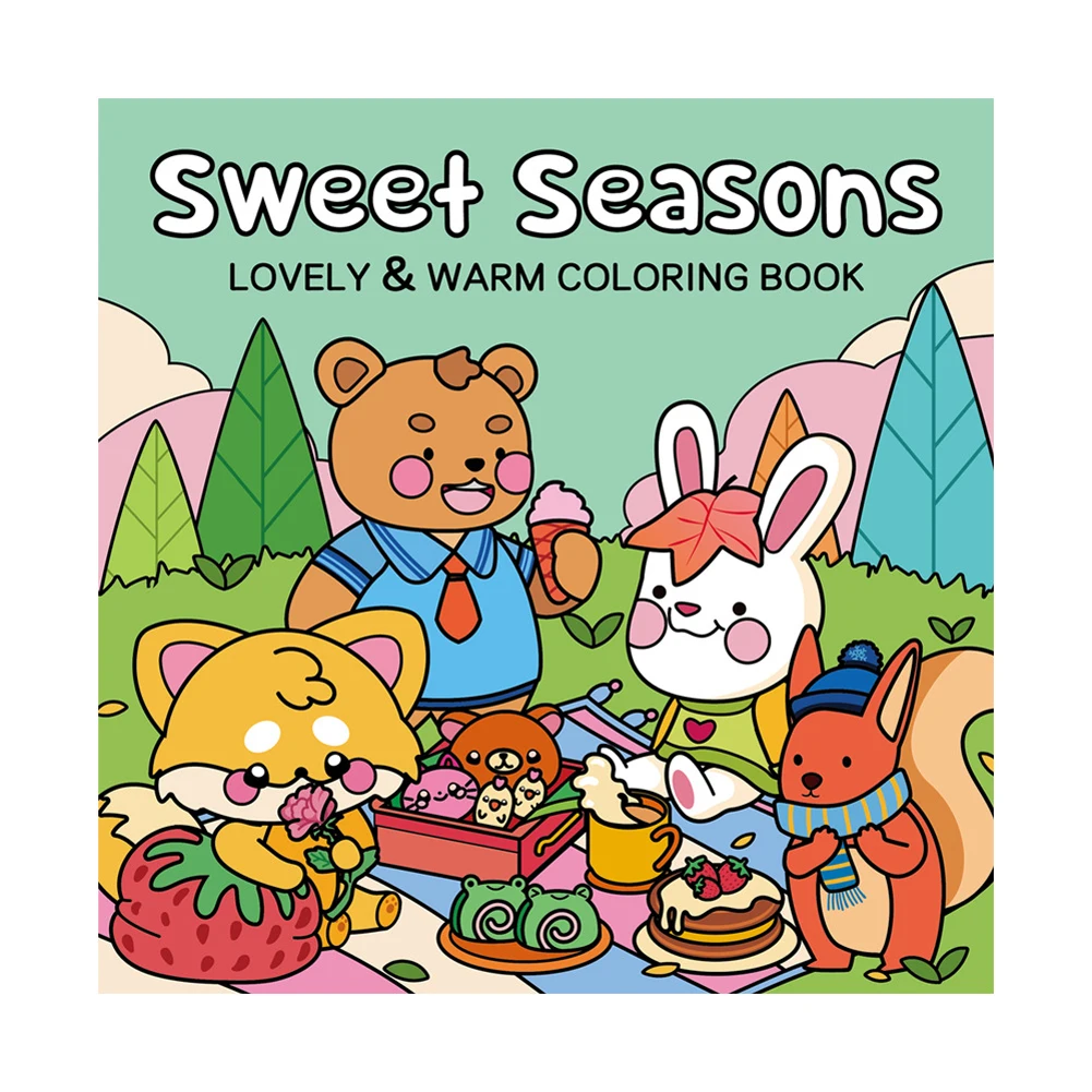 Giochi illustrati nel giardino: un libro da colorare audace e semplice per adulti e adolescenti con piante, fiori e simpatici animali