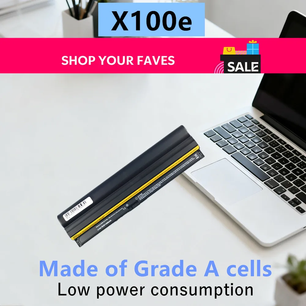 Laptop Battery For Lenovo ThinkPad Edge E10 X100 X100e X120e Edge 11