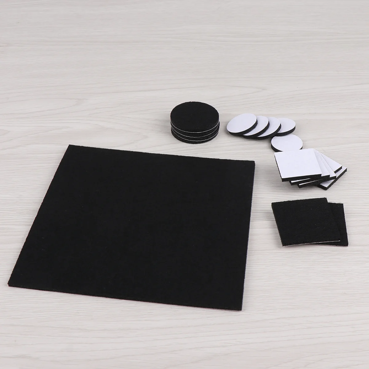 

130pcs Silent Felt Pads 3Mm Thick Durable Furniture Leg Protectors Non-Slip Chair Sticker Table Antiskid Pad For Home Office