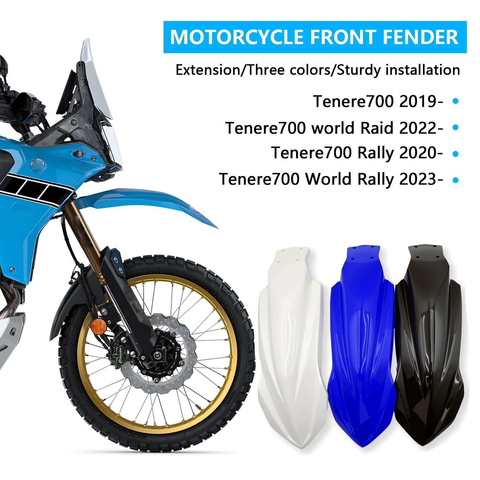 x-t-for-tenere700-tenere-700-world-raid-700-world-rally-19-25-motorcycle-front-fender-fender-extension-front-wheel-splash-shield
