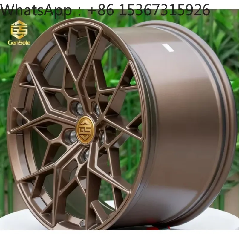 16-22 Inch 5x112 5x114.3 5x120 Matte Black Forged Aluminum Alloy Wheel Rims High Performance Car Wheels