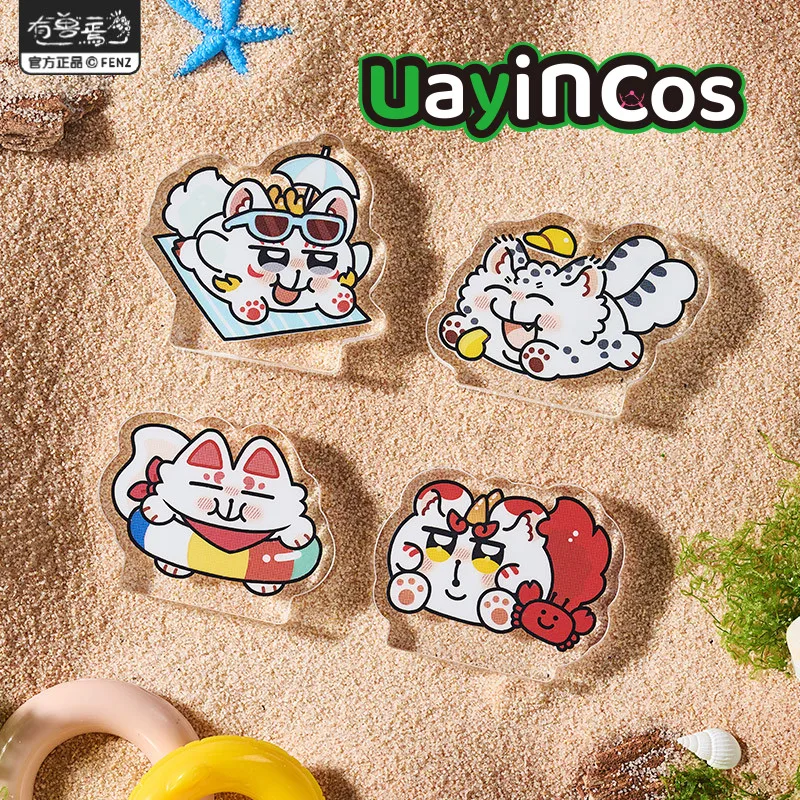 

Original Fabulous Beasts Cartoon Acrylic Brick Animal Ornament Doll Accessories Anime Figure Game Toy Kids Halloween Gift