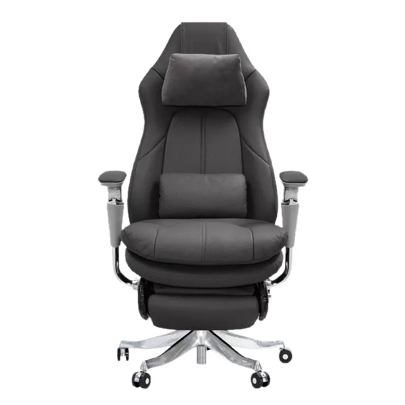 

Легкое роскошное усовершенствованное вентиляционное массажное кожаное кресло с откидной спинкой для домашнего офиса, сидячее и удобное игровое кресло для киберспорта