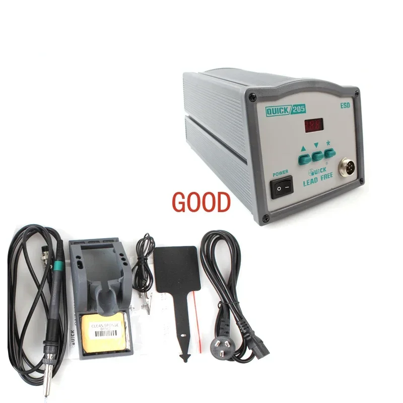 205 Digital Display Lead-Free Soldering Station High Power 150W Constant Temperature Intelligent Desoldering Station