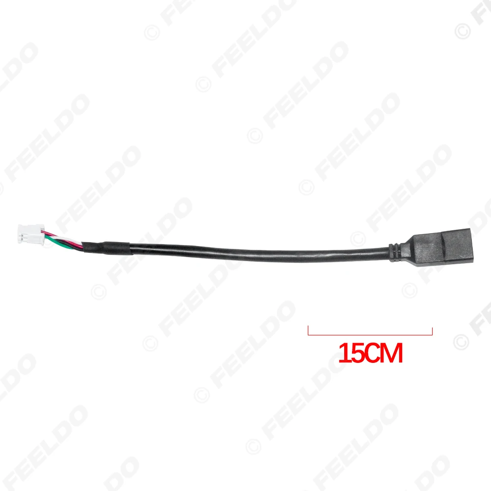 10Pcs Car Audio Radio 4Pin Conector Changer Port USB Adapter for Suzuki Vitera Alivio USB Cable Transfer