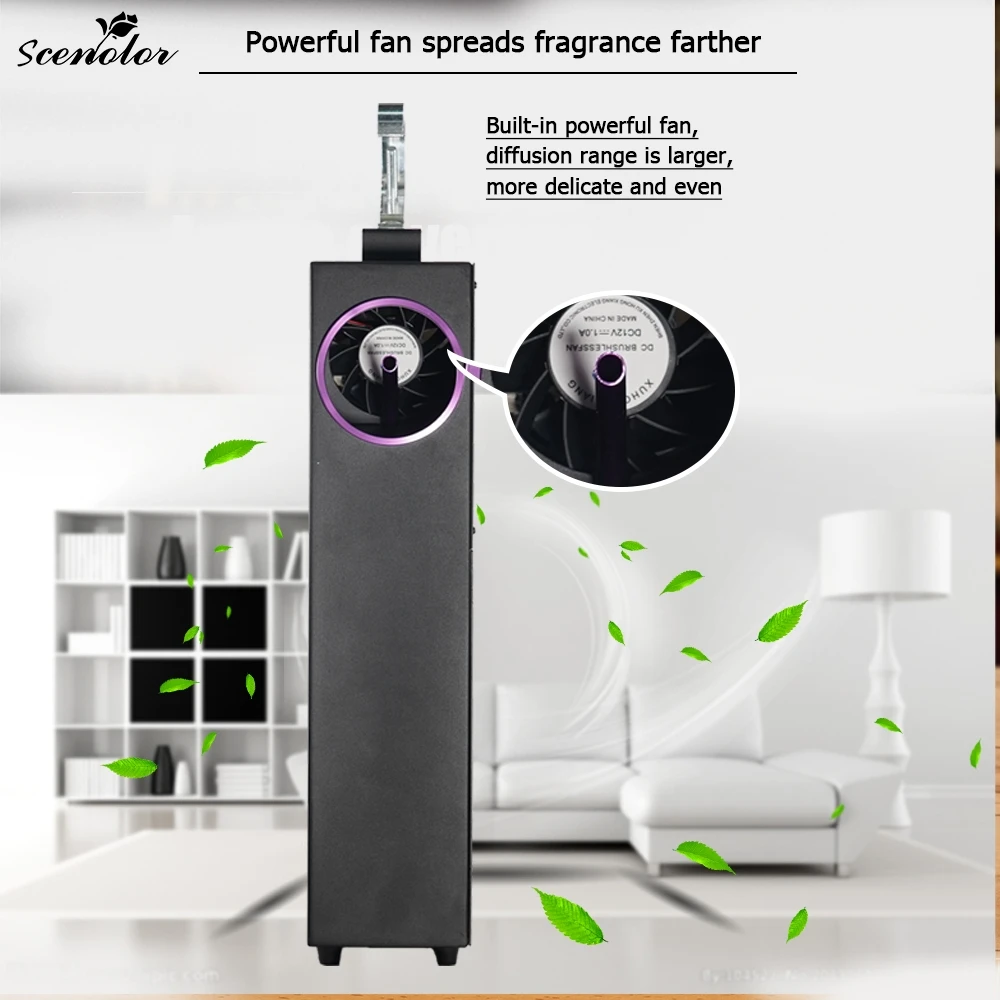 8000m ³ hvac System Duft maschine ätherisches Öl Luft verteiler intelligente Bluetooth-App-Steuerung für Hotel Bar Club