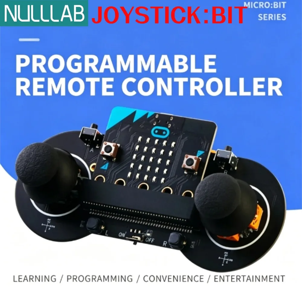 Joystick Gamepad Module for STEM Microbit Joystick Handle With Button Rocker Micro:Bit Robot Car with Motor Buzzer