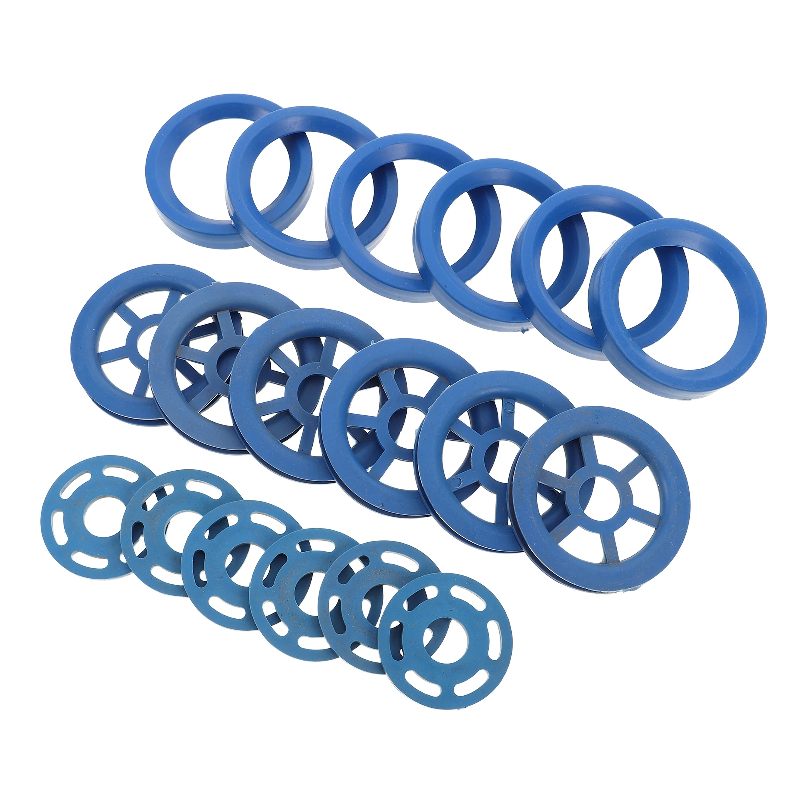 

6 Sets Fishing Net Splitter Cast Catch Accessory American Style Ring Accessories for Nets Plastic Tool Rings