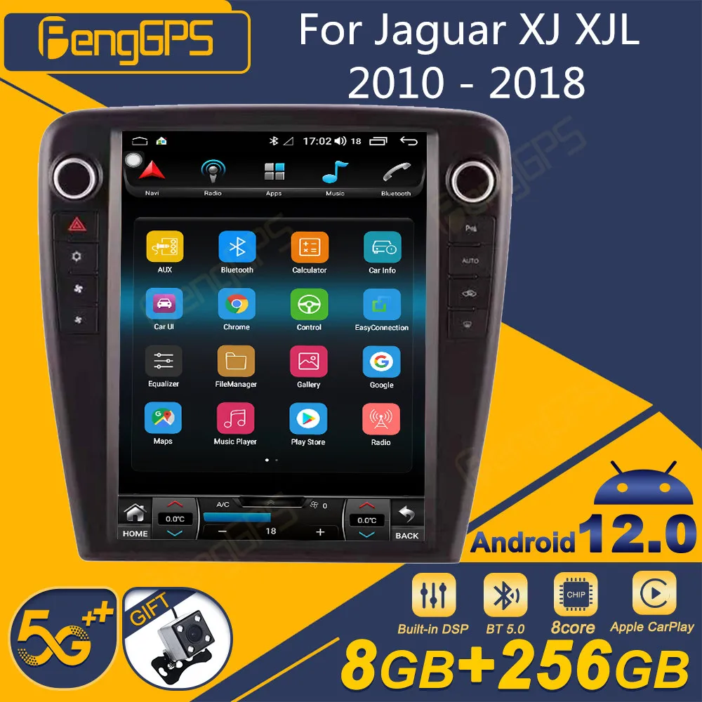 

Android 12 For Jaguar Xj Xjl 2010 -2018 Android Car Radio Screen 2din Stereo Receiver Autoradio Multimedia Player Gps Navi