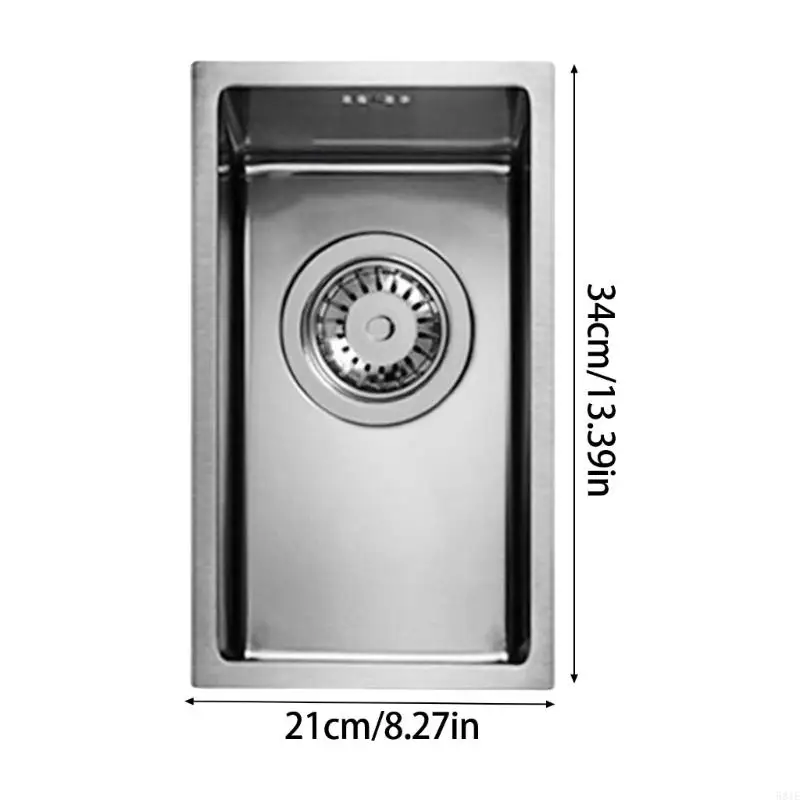 581E roestvrij staals vierkante gootsteen