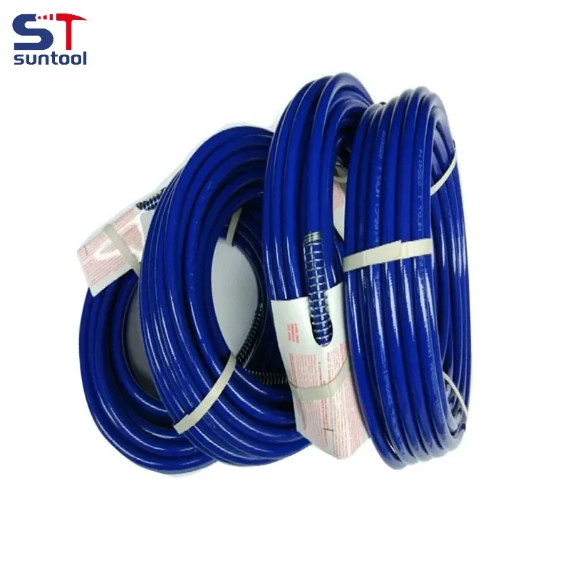 Suntool High pressure hose EU Delivery  1/4\'\' 10m/13m/15m/20m BSP 3500Psi Airless sprayer spare part  sprayer hose paint sprayer